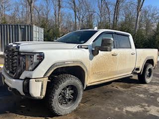 GMC SIERRA — EXTERIOR WASH & DECON before